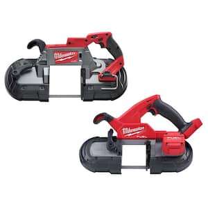 M18 FUEL 18V Lithium-Ion Brushless Cordless Deep Cut Band Saw & Compact Bandsaw