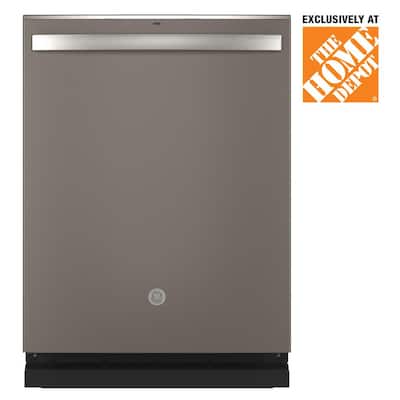 Adora 24 in. Slate Top Control Built-In Tall Tub Dishwasher with Stainless Steel Tub, Steam Cleaning, 48 dBA