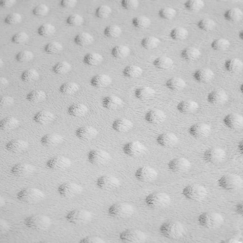 Graco Gray and White Oval Contoured Changing Pad with Cover