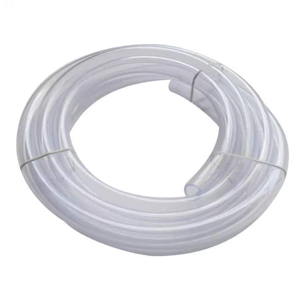 1/2 in. I.D. x 5/8 in. O.D. x 10 ft. Clear Vinyl Tubing