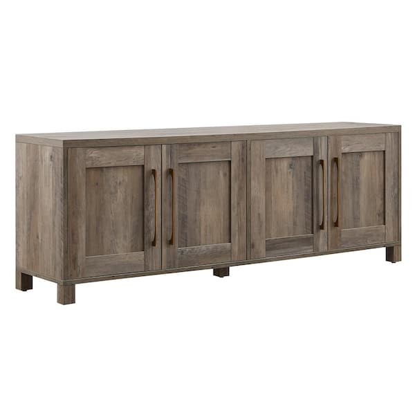 Meyer&Cross Chabot 68 in. Gray Oak TV Stand Fits TV's up to 75 in.