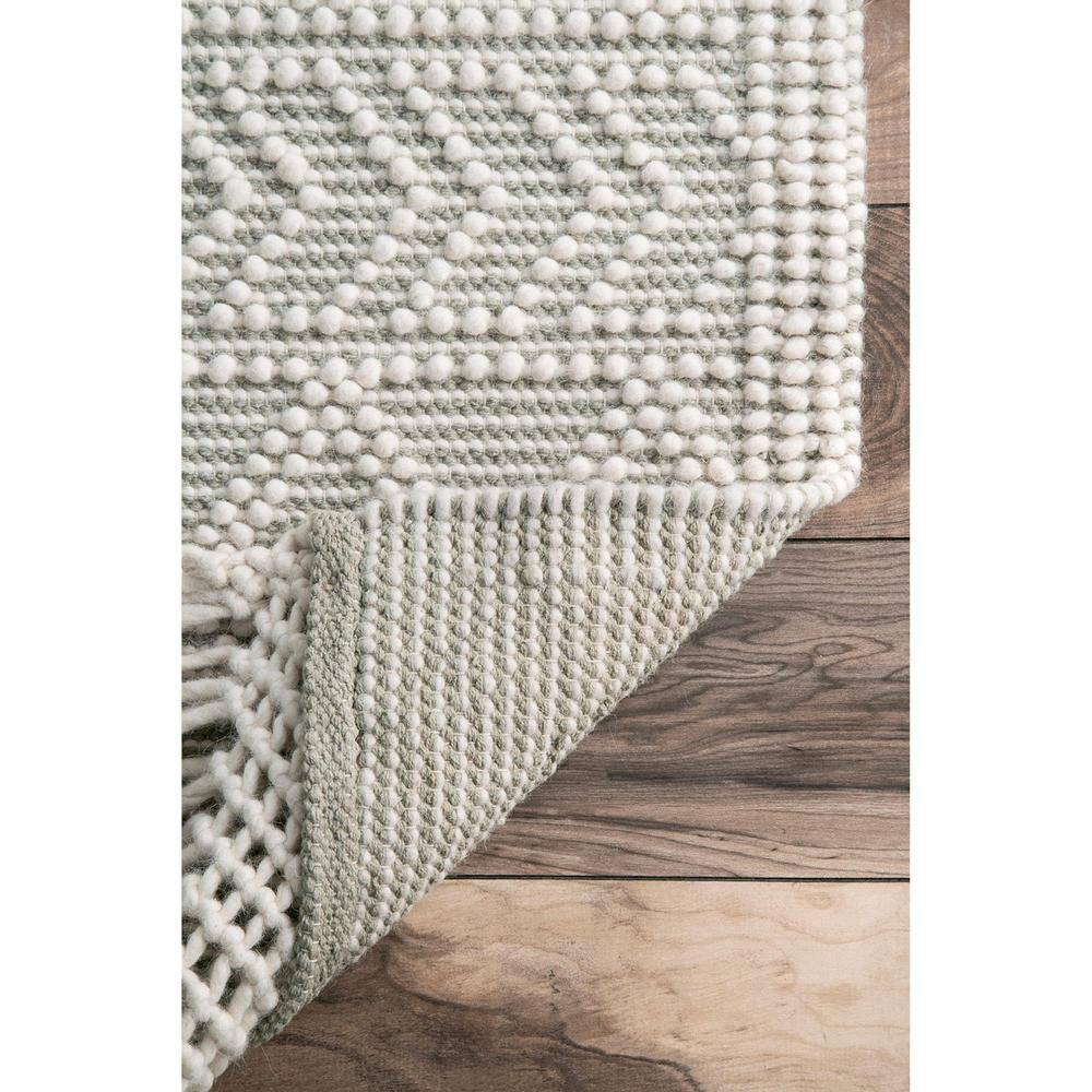 Reversible Tabatha Cream Wool Blend 4' x 6' Area Rug