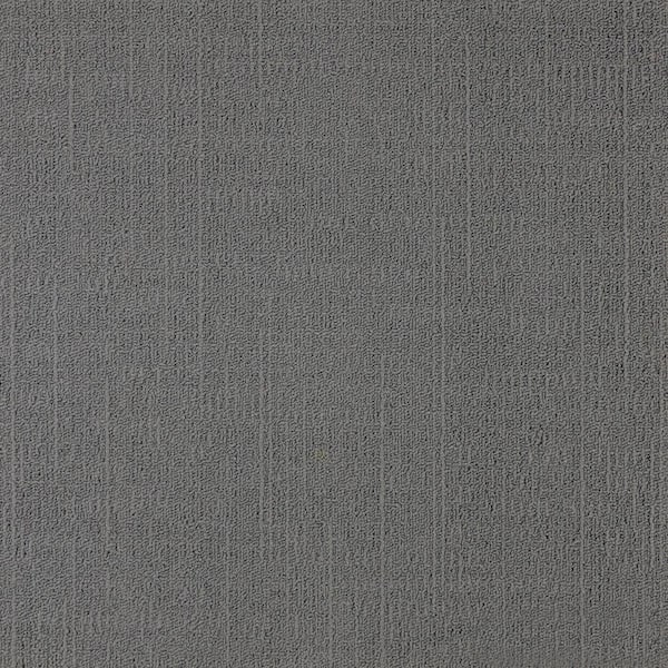 TrafficMaster Reed Gray Residential/Commercial 19.68 in. x 19.68 Peel and Stick Carpet Tile (8 Tiles/Case)21.53 sq. ft.