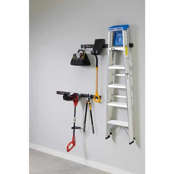 Rubbermaid All-In-One FastTrack Garage Storage Rail System Tool