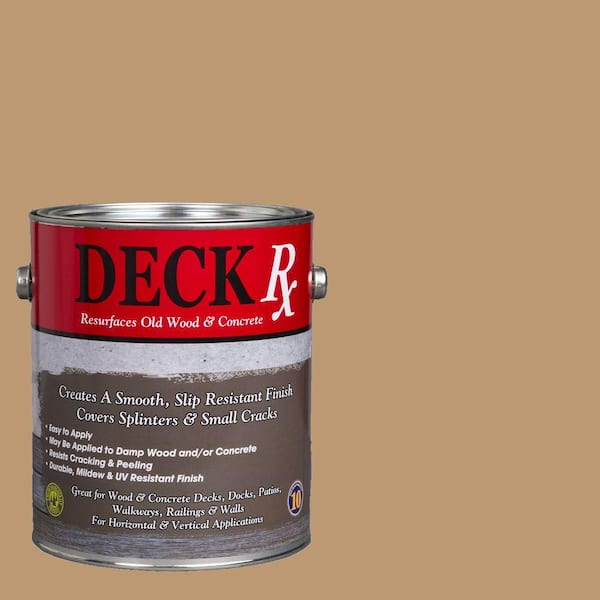Deck Rx 1 gal. Sandstone Wood and Concrete Exterior Resurfacer
