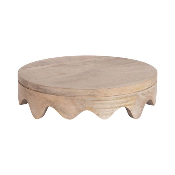 Kate and Laurel Fairlee Natural Wood Decorative Tray