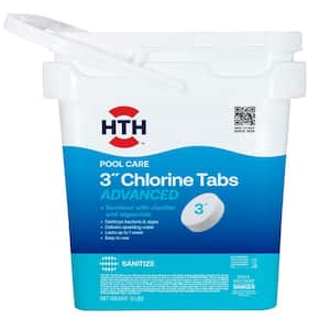 3 in. 15 lb. Pool Care Chlorinating Tabs Advanced