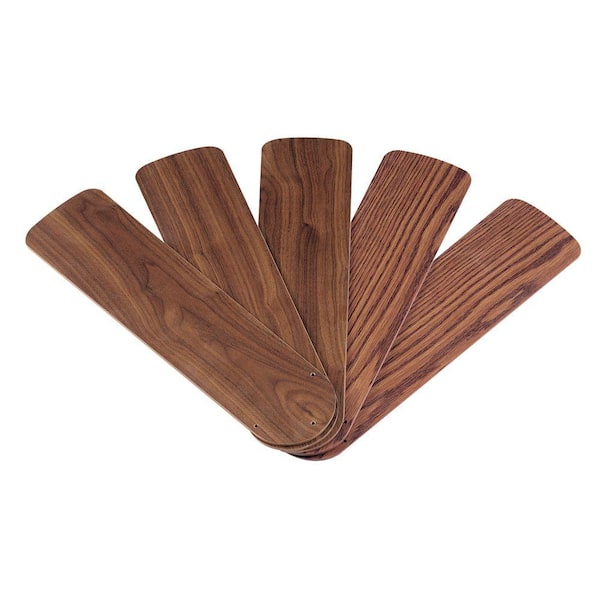 Westinghouse Oak/Walnut Indoor Replacement Blades for 42 in. Ceiling Fans (5-Pack)