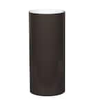 24 in. x 50 ft. Dark Bronze over White Aluminum Trim Coil