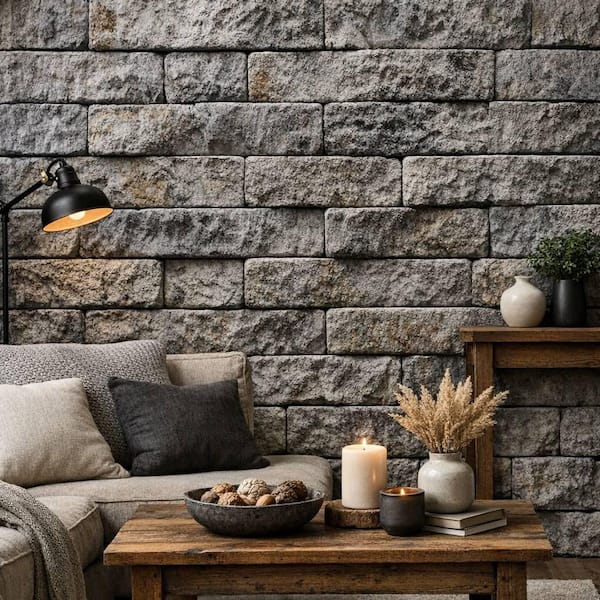 Evolve Stone District View River Clay Non-Rated Flat Faux Stone