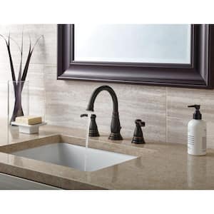 Porter 8 in. Widespread 2-Handle Bathroom Faucet in Oil Rubbed Bronze