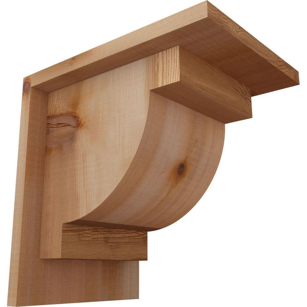 7-1/2 in. x 10 in. x 10 in. Western Red Cedar Alpine Smooth Corbel with Backplate price history on PriceWatchPro
