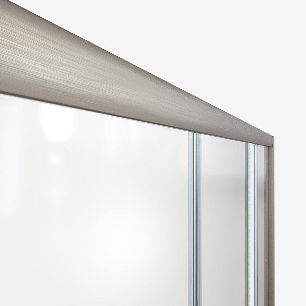 DreamLine Visions 32" x 60" Sliding Shower Door Kit with Base and Wall