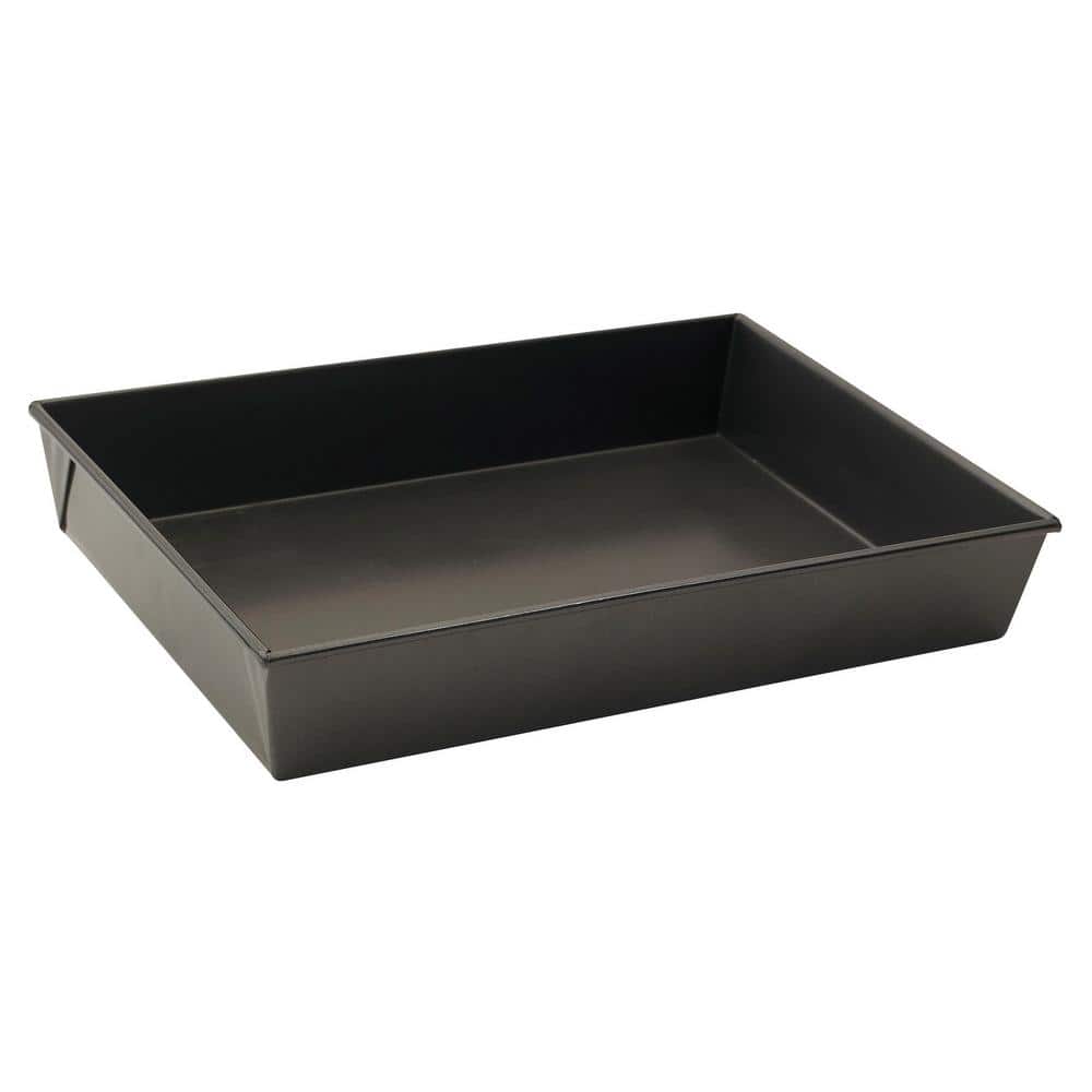 Silver Rectangular Non-Stick Aluminum Cake Pan, 18 x 12 Inch