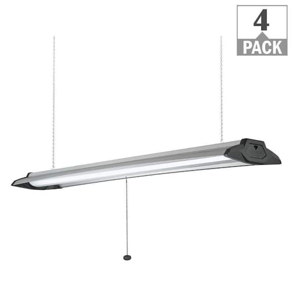 5500 Lumen, 4 ft. Linkable LED Hanging Shop Light