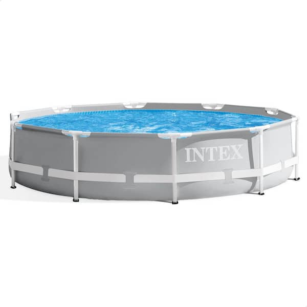 Prism 10 ft. x 10 ft. Round 30 in. Deep Metal Frame Pool