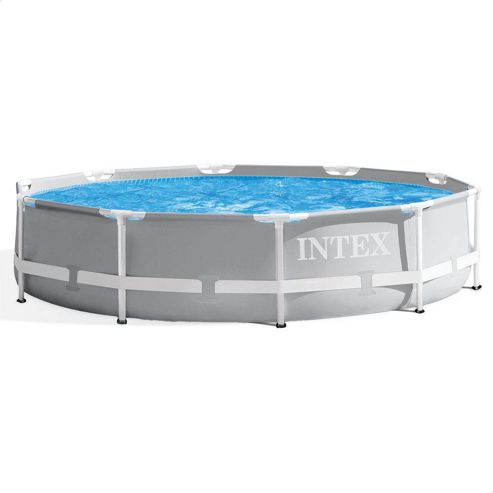 Prism 10 ft. x 10 ft. Round 30 in. Deep Metal Frame Pool