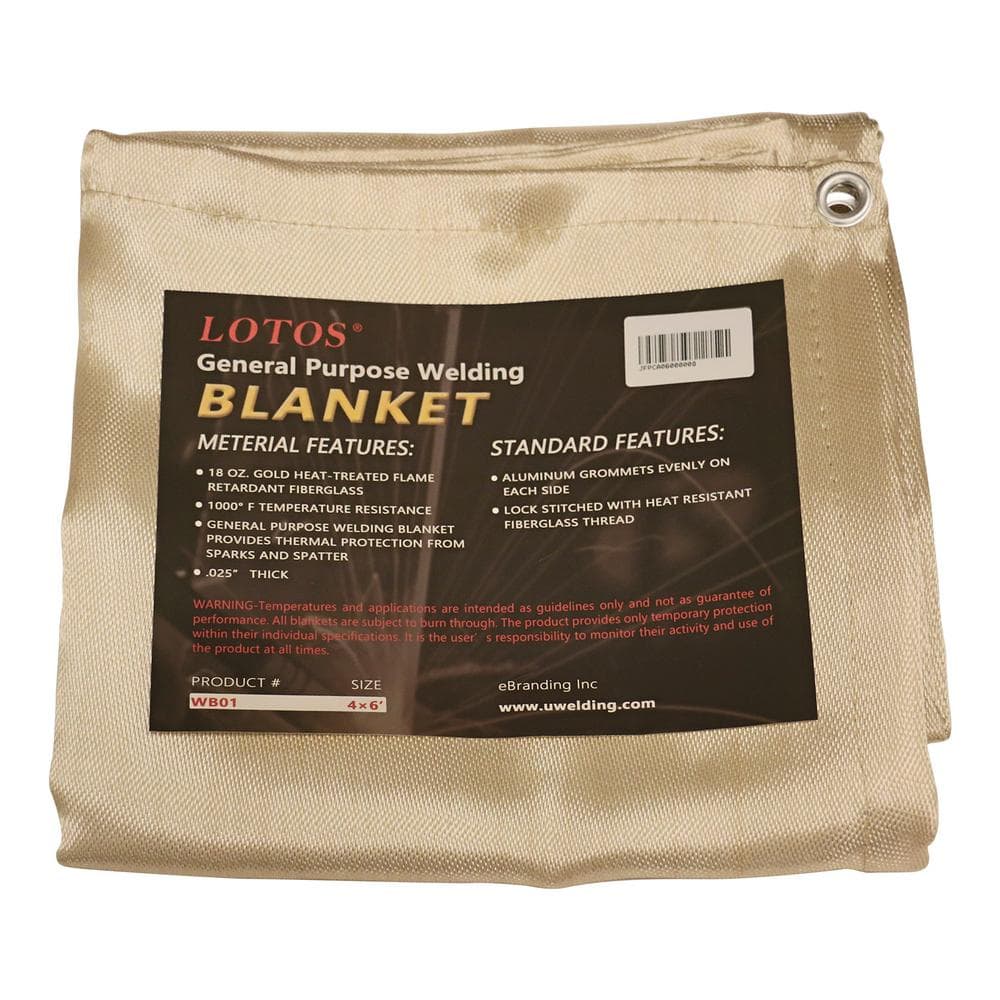 S Fiberglass Heat Fire Resistant Welding Welders Blanket Cover Protective Fabric 