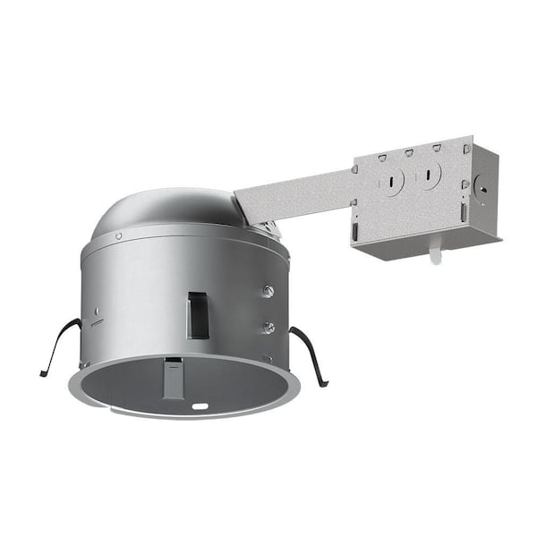 HALO H2750 6 in. Aluminum LED Recessed Lighting Housing for Remodel Shallow Ceiling, T24, Insulation Contact, Air-Tite