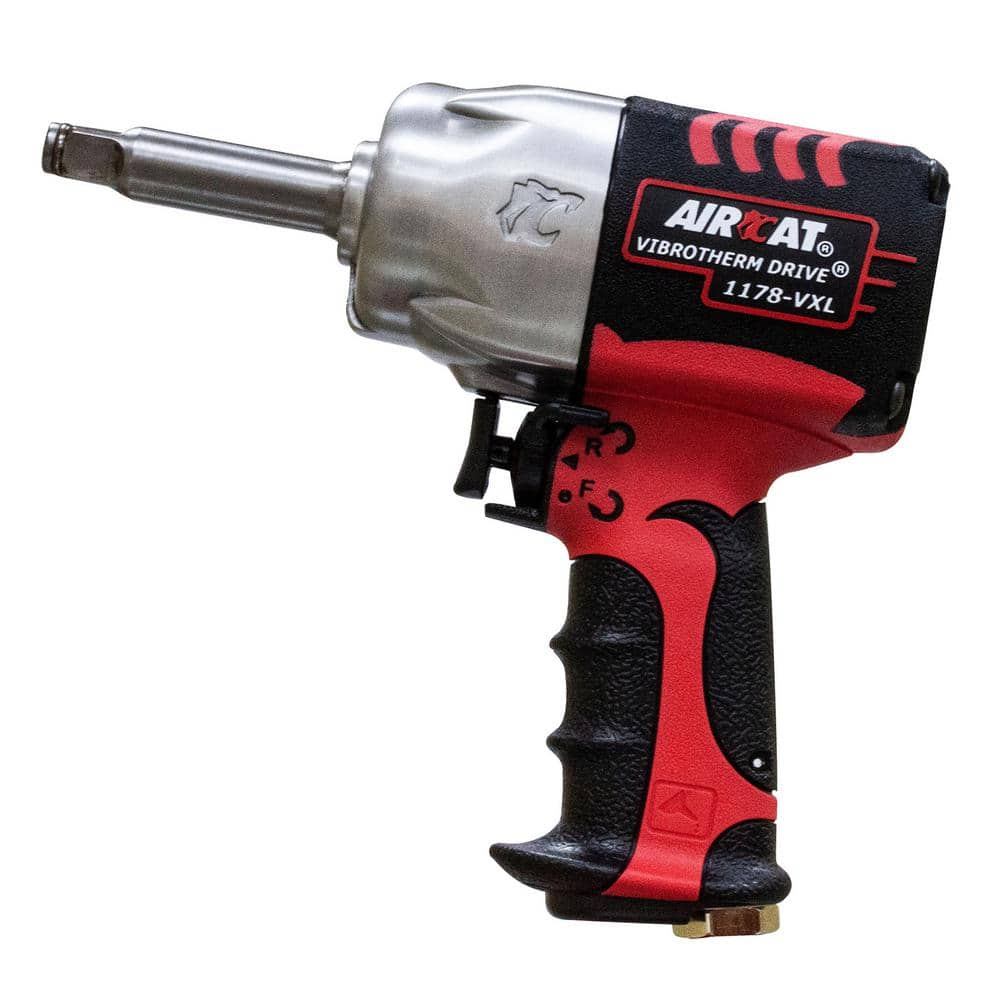 AIRCAT 1/2 in. Vibrotherm Drive Composite Impact Wrench with 2 in ...