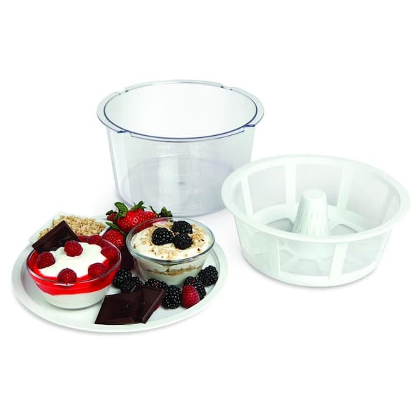 SEEUTEK Yogurt Maker Automatic 1.44 qt. Black Yogurt Maker Machine Automatic Digital Temperature Control
