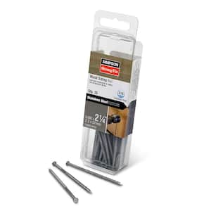 7d x 2-1/4 in. Annular-Ring Shank Type 316 Stainless Steel Wood Siding Nail (35-Pack)