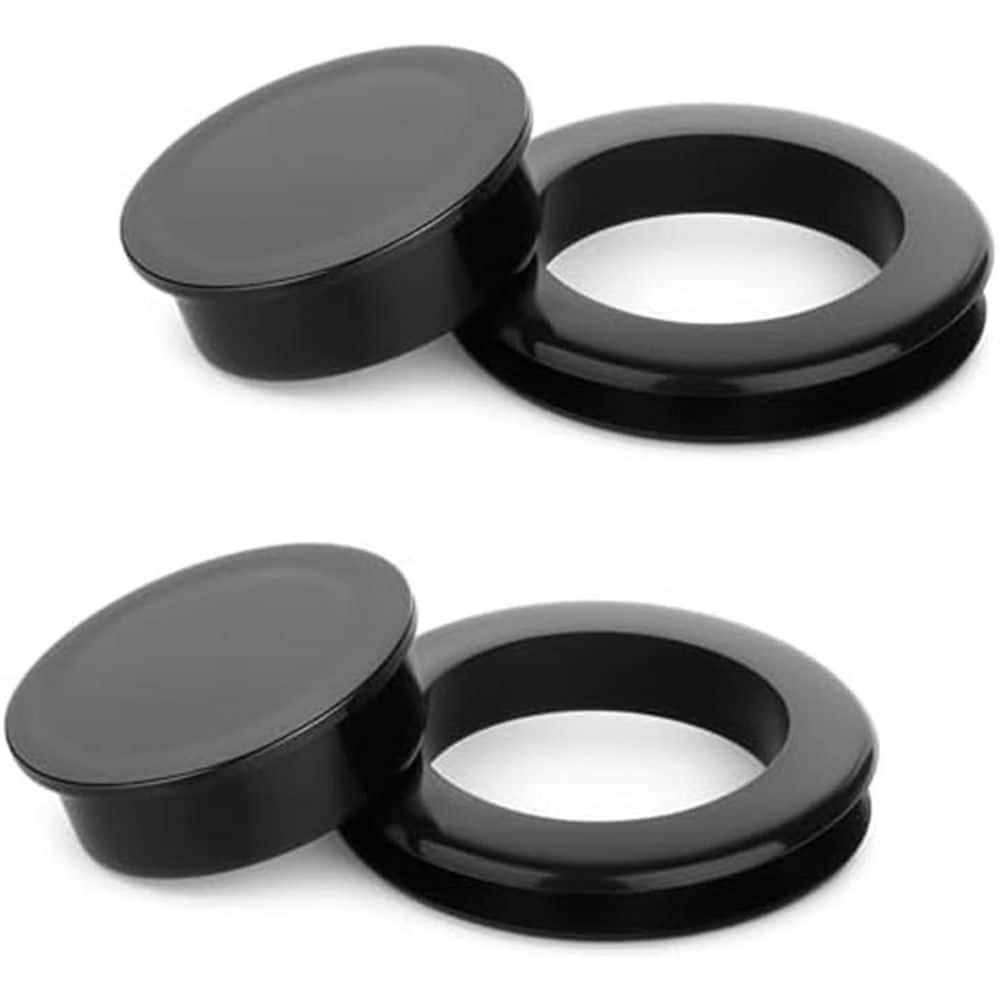 2 Inch Silicone Table Umbrella Hole Ring Plug and Cap Set Patio Table Grommet Black Enhanced Stability 2-Pack price history on PriceWatchPro