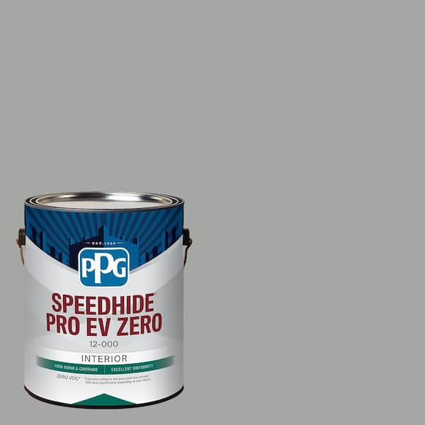 Speedhide Pro EV Zero 1 gal. PPG1010-4 Stepping Stone Semi-Gloss Interior Paint