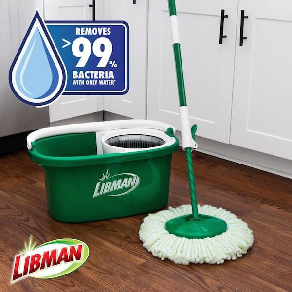 Tornado Spin Mop Microfiber Mop Head Refill (4-Pack)