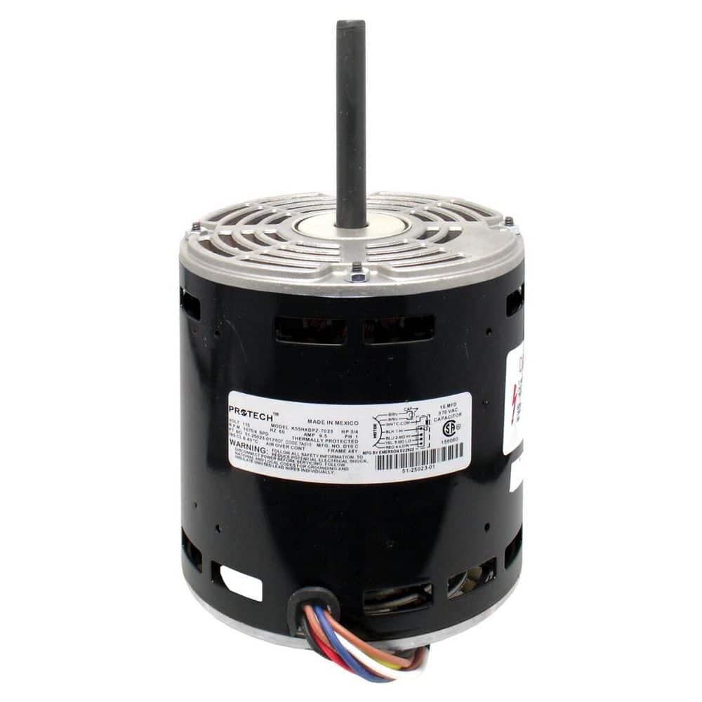 HVAC Blower Motor Assembly 3/4 HP 120V 4-Speed 1075 RPM Steel price history on PriceWatchPro