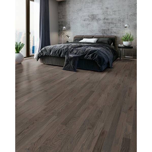 CENTURY FLOORING Barnwood Red Oak 3/4 in. T x 3.25 in. W Solid Hardwood Flooring (27.00 sq.ft./case)