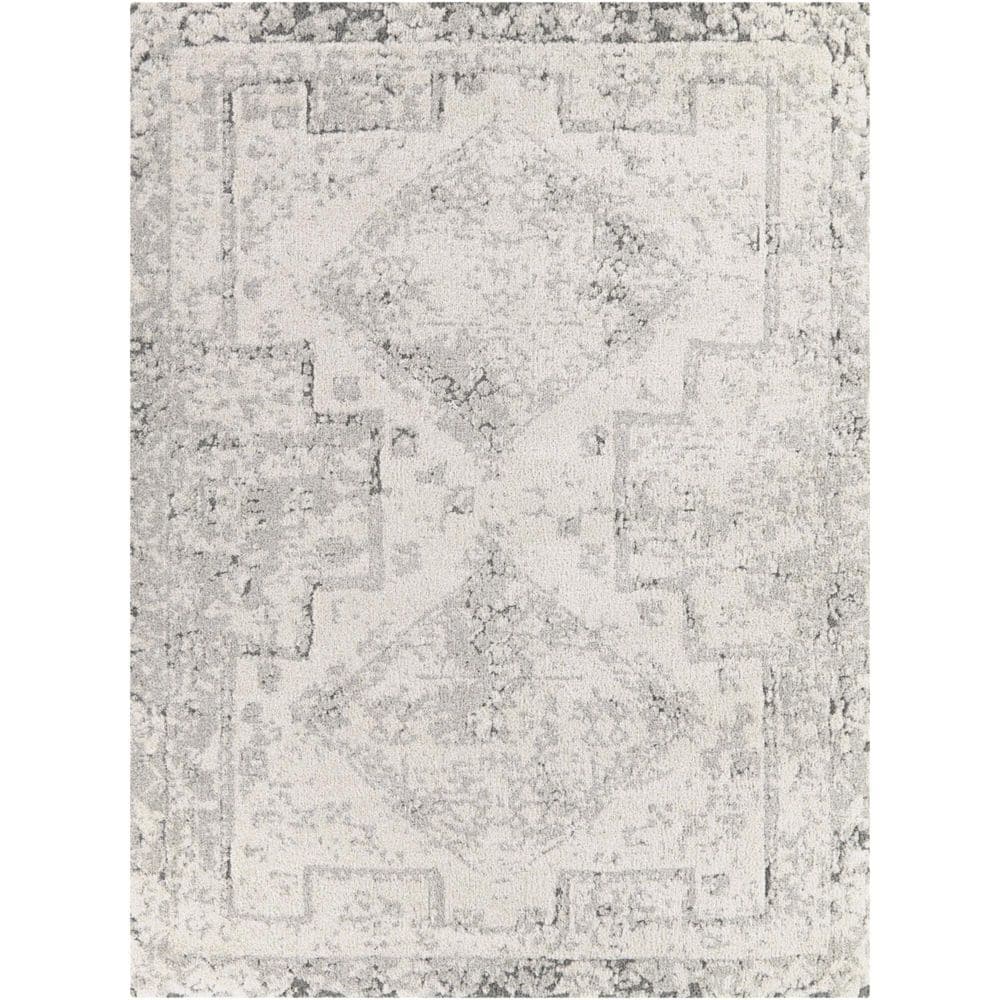 BALTA Hilaeira Grey 8 ft. x 10 ft. Area Rug 3136172 - The Home Depot