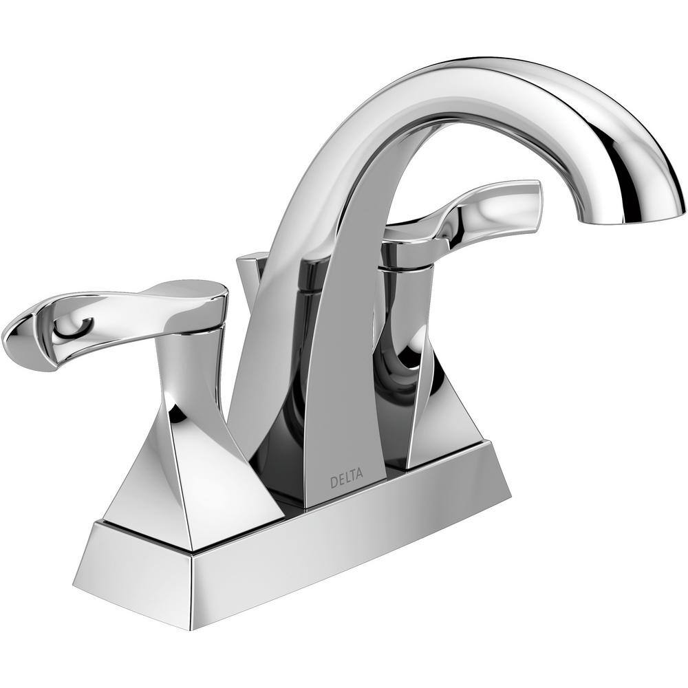 Delta Everly 4 in. Centerset 2Handle Bathroom Faucet in Chrome 25741LF