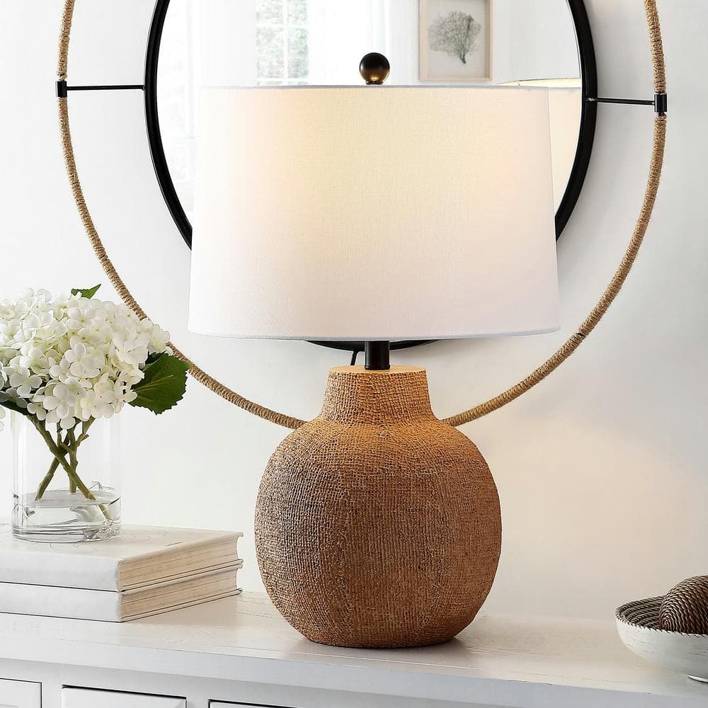 Acer 24 in. Brown Table Lamp with White Shade price history on PriceWatchPro