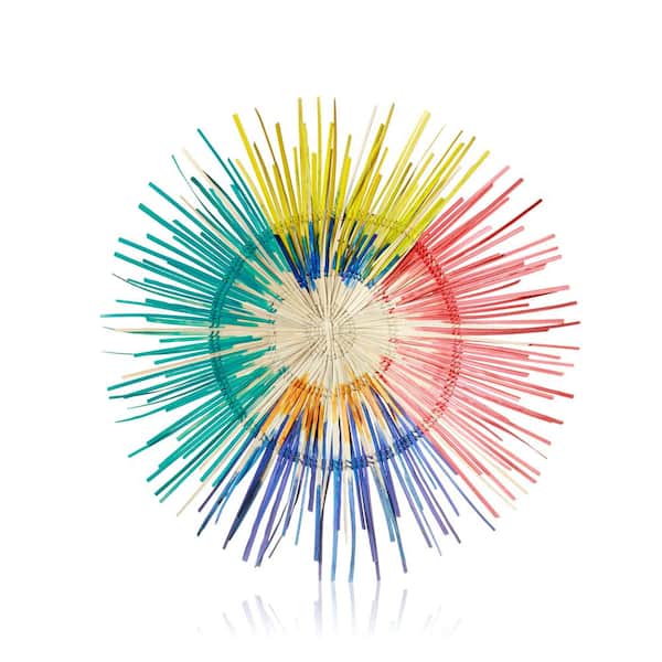 Global Crafts Small Sun Plate Wall Decor PSSPS04_GWH The Home Depot