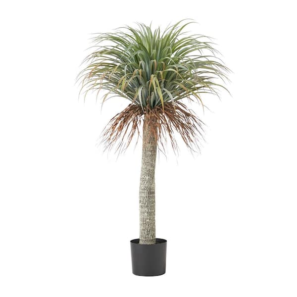 Unbranded 4.5 ft. Artificial Yucca Plant in Black Plastic Pot