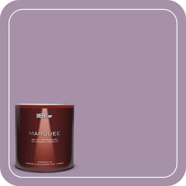 BEHR MARQUEE 1 qt. #MQ5-33 Uptown Girl One-Coat Hide Matte Interior Paint & Primer