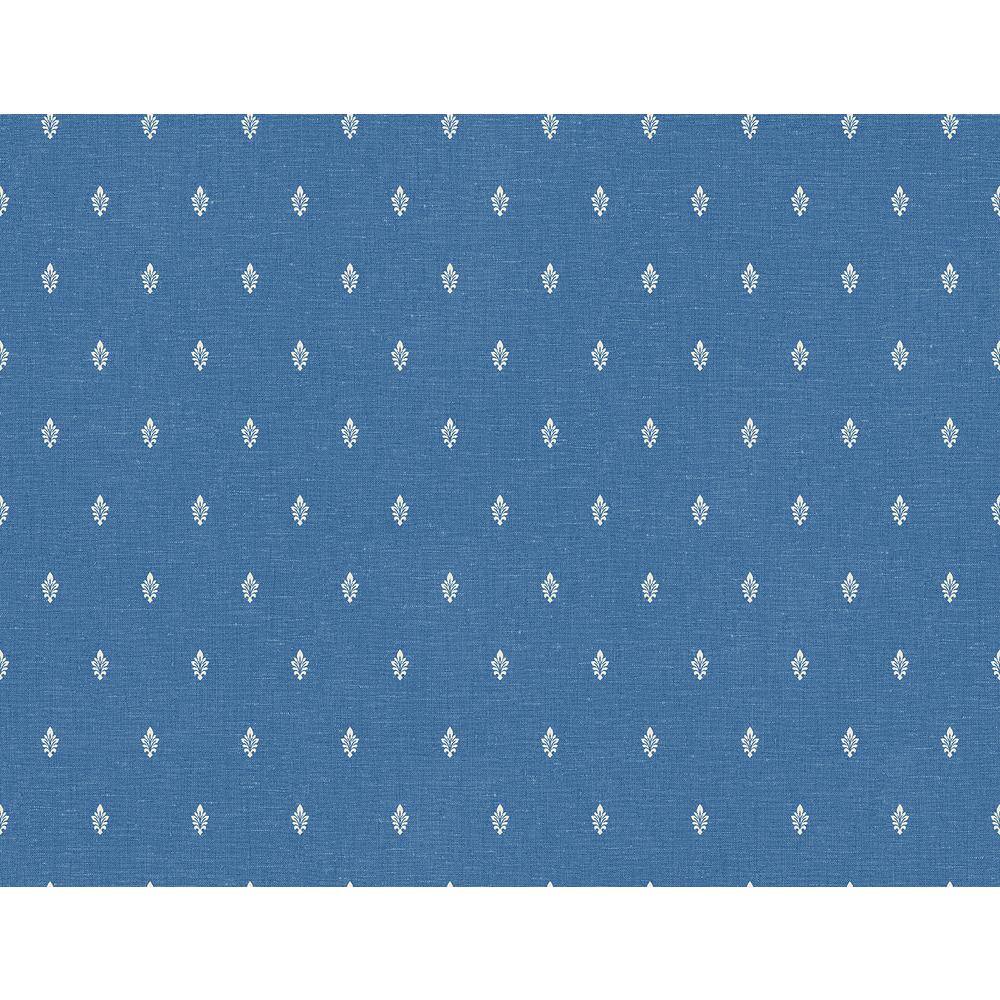 Denim Wash Petite Feuille Sprig Paper Unpasted Nonwoven Wallpaper Roll 60.75 sq. ft. price history on PriceWatchPro