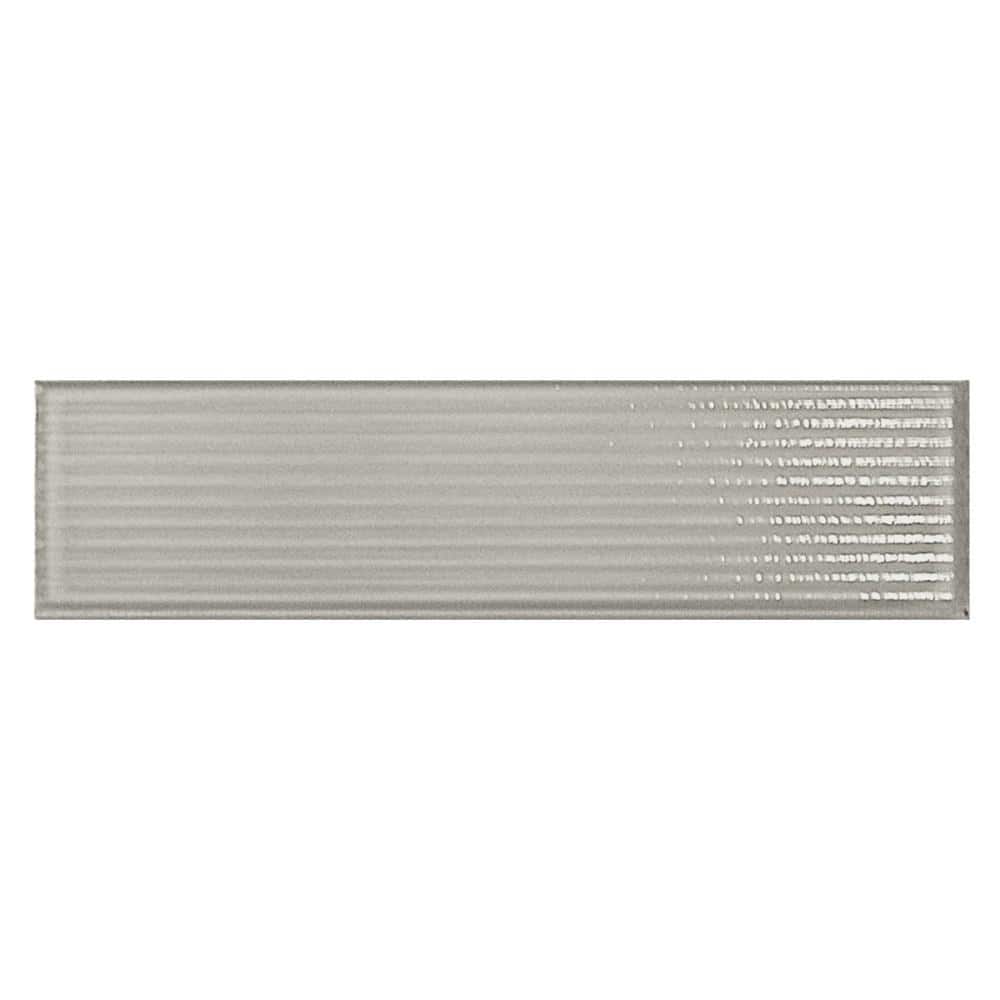 Stacy Garcia Olimar Grooved Grigio 3.93 in. x 0.39 in. Polished Porcelain Wall Tile Sample price history on PriceWatchPro