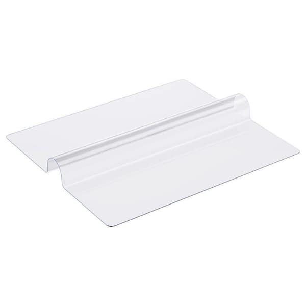 Plastic Table Cover, 54 x 54 in. 2.0 mm Thick Clear Table Protector, Square PVC Desk Mat, Waterproof and Easy Cleaning