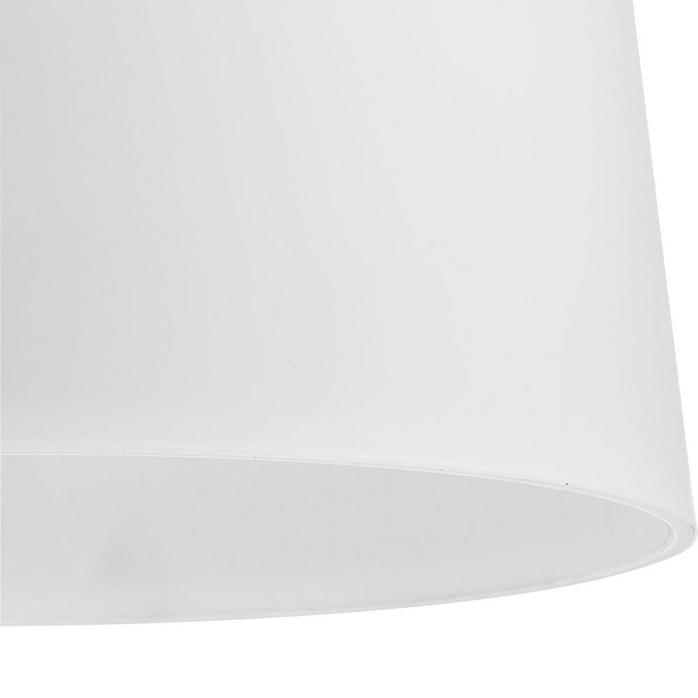 Clarion Satin Brass and Glass Pendant Light