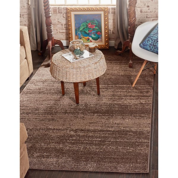 Del Mar Lucille Brown 2' 7 x 10' 0 Runner Rug