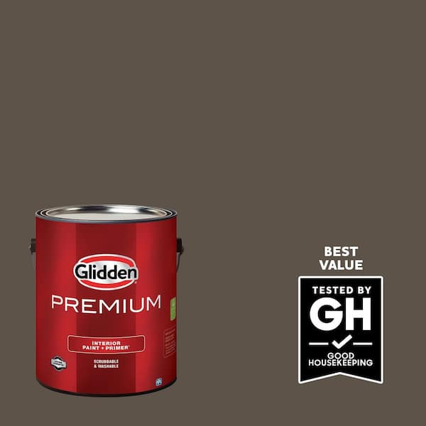 Glidden Premium 1 gal. PPG1021-7 Cabin Fever Eggshell Interior Latex Paint