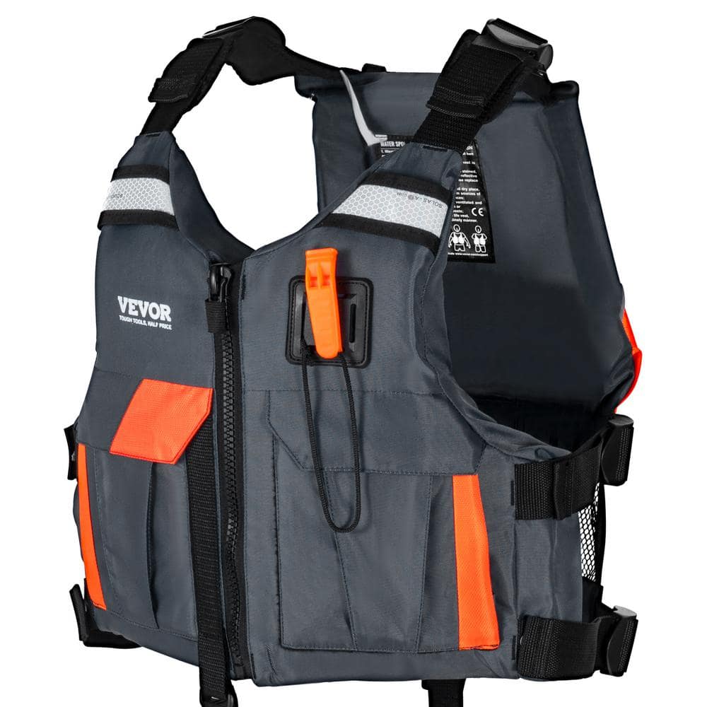 VEVOR Watersports Life Vest PFD 85N Buoyancy Life Jacket for Men and Women M