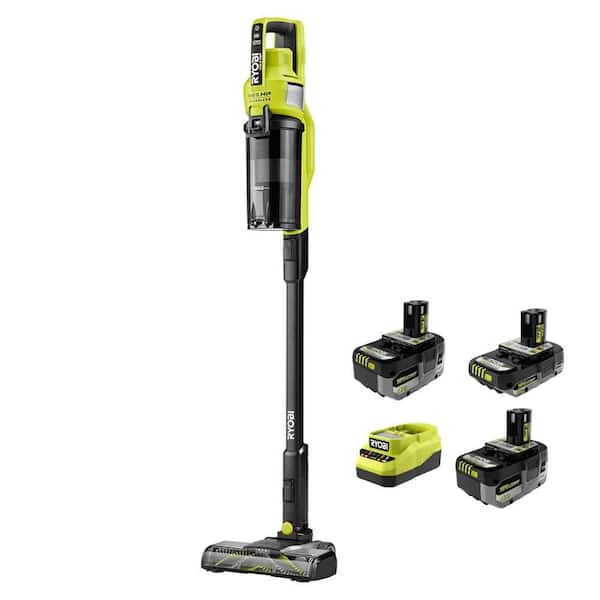 RYOBI ONE+ 18V Kit w/ (2) 4.0 Ah Batteries, 2.0 Ah Battery