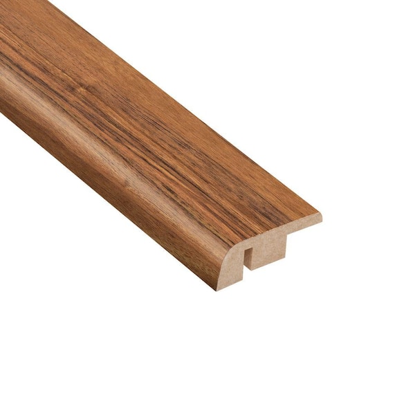 HOMELEGEND Vancouver Walnut 1/2 in. Thick x 1-1/4 in. Wide x 94 in. Length Laminate Carpet Reducer Molding