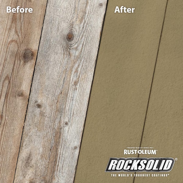 4 gal. River Rock Exterior 20X Deck Resurfacer