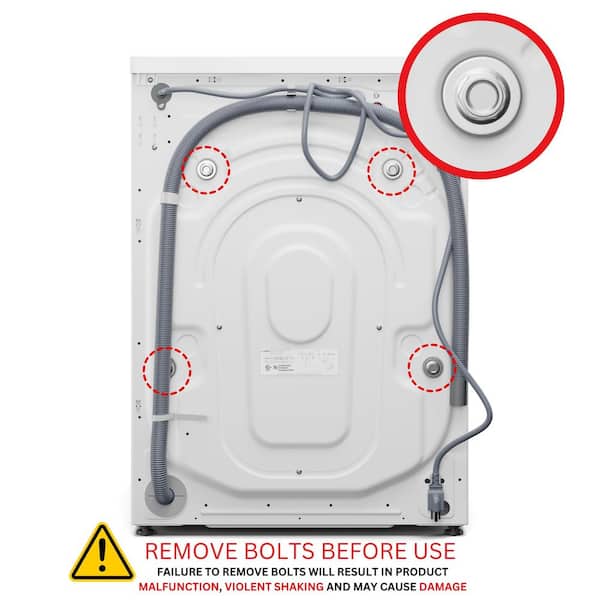Koolmore 2.7 cu. ft. Front Load Washer in White FWM-3CF-W - The