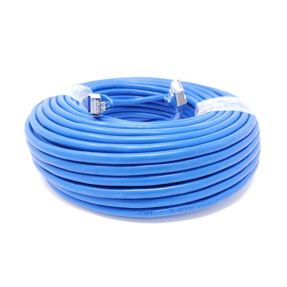 Cat 7 Ethernet Cable 1 ft 6 Pack (Highest Speed Cable) Cat7 Flat