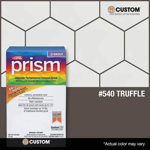 Prism #540 Truffle 17 lb. Ultimate Performance Grout